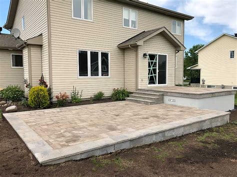 stone paver deck|PAVERDECK.